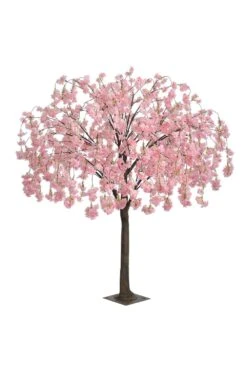 Artificial Cherry Blossom Tree - Weeping 1.6m Pink