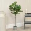 Artificial Ficus Lyrata Arrangement 95cm -Artificial Plant Shop artificial ficus lyrata arrangement 95cm p765 1735 image
