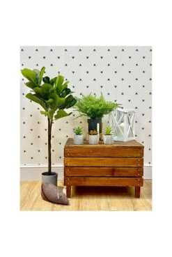 Artificial Ficus Lyrata Arrangement 95cm -Artificial Plant Shop artificial ficus lyrata arrangement 95cm p765 1829 image