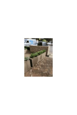 200cm Long Fibre Glass Trough -Artificial Plant Shop the artificial plants shop 200cm long fibre glass trough p922 2303 image