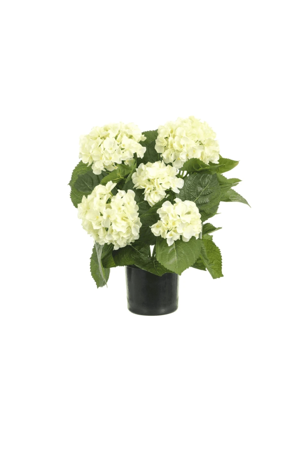 40CM Artificial Hydrangea Bush Cream 3 40CM Artificial Hydrangea Bush Cream
