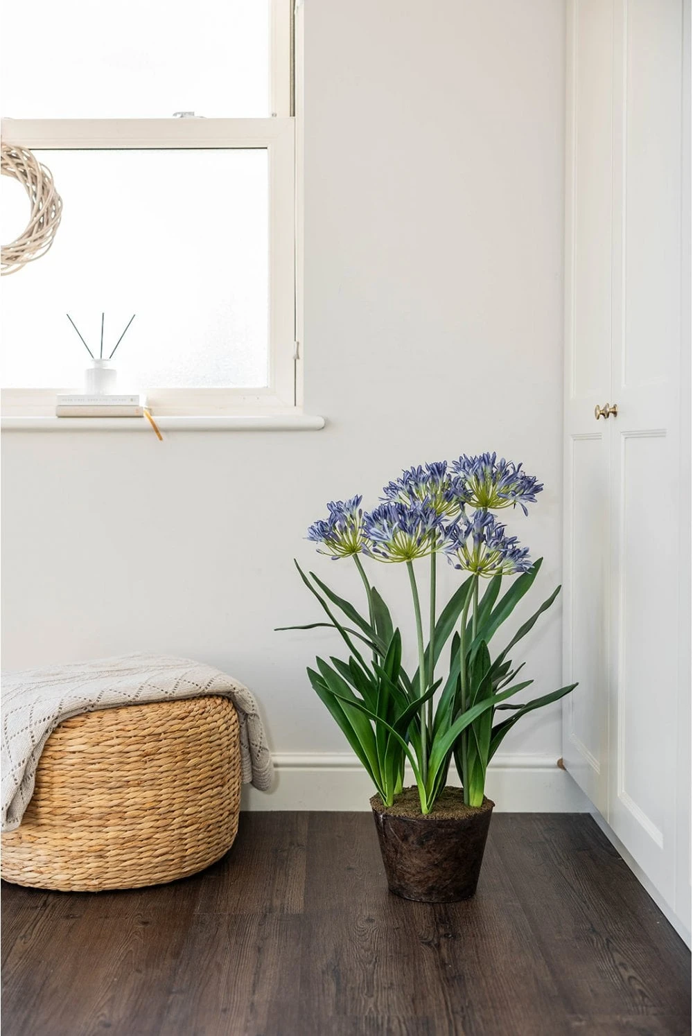 Artificial Agapanthus Display Blue 4 Artificial Agapanthus Display Blue - Image 2