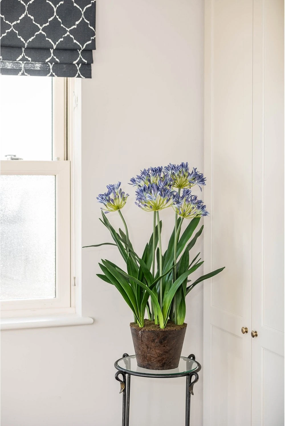 Artificial Agapanthus Display Blue 6 Artificial Agapanthus Display Blue - Image 4