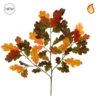 Artificial Autumn Oak Foliage Pack Of 6