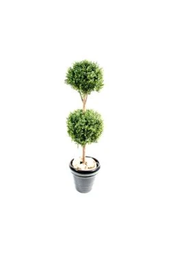 Artificial Boxwood Double Ball Topiary Trees