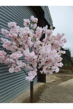 Artificial Cherry Blossom Ball Tree Pink -Artificial Plant Shop the artificial plants shop artificial cherry blossom ball tree pink p124 924 zoom