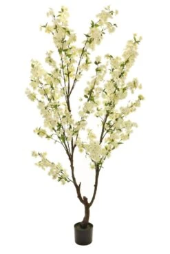Artificial Cherry Blossom Tree Cream 2m