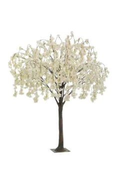 Artificial Cherry Blossom Tree - Weeping 1.6m Cream