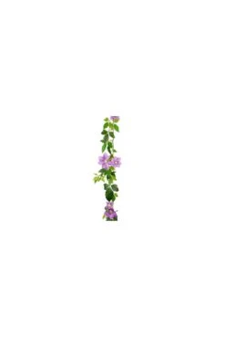Artificial Clematis Garland Light Purple 137cm