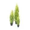 Artificial Cypress Cone Light Foliage -Artificial Plant Shop the artificial plants shop artificial cypress cone light foliage p53 118 image