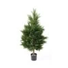 Artificial Dark Leaf Cypress Topiary -Artificial Plant Shop the artificial plants shop artificial dark leaf cypress topiary p35 82 image