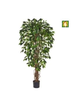 Artificial Ficus Tree Flame Resistant Green ( IFR)