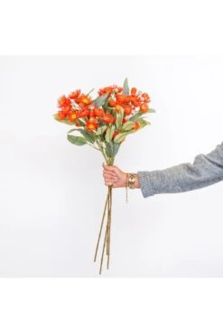 Artificial Flowering Eucalyptus Stems