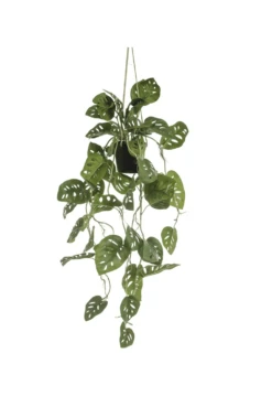 Artificial Hanging Monstera Monkey Plant