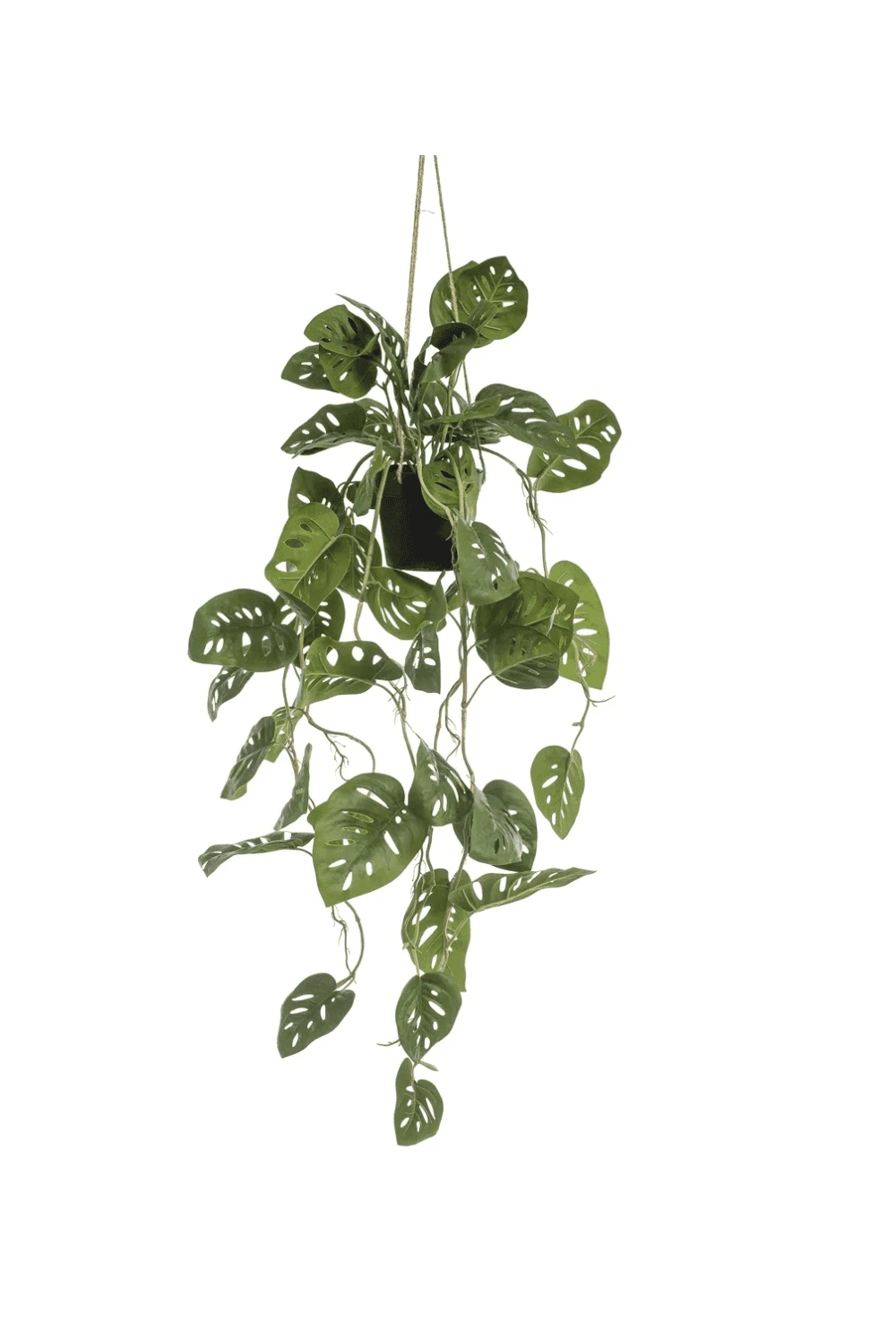 Artificial Hanging Monstera Monkey Plant 3 Artificial Hanging Monstera Monkey Plant