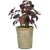 Artificial Herb - Basil Burgundy -Artificial Plant Shop the artificial plants shop artificial herb basil burgundy p279 625 image