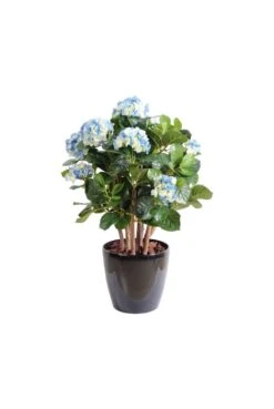 Artificial Hydrangea Blue 80cm -Artificial Plant Shop the artificial plants shop artificial hydrangea blue 80cm p373 835 image