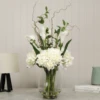 Artificial Hydrangea White In Vase 84cm -Artificial Plant Shop the artificial plants shop artificial hydrangea white in vase 84cm p788 1793 image