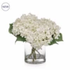 Artificial Hydrangea White In Vase -Artificial Plant Shop the artificial plants shop artificial hydrangea white in vase p787 1789 image