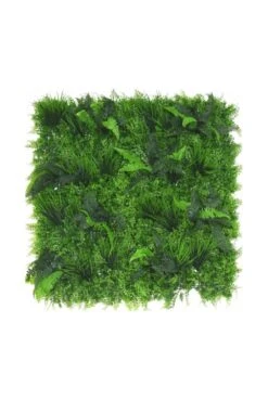 Artificial Living Wall Panel Fern & Grass Mix UV