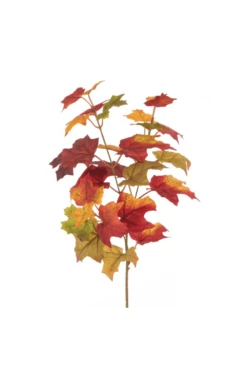 Artificial Maple Leaf Spray