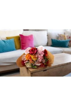 Artificial Mixed Rose Bouquet -Artificial Plant Shop the artificial plants shop artificial mixed rose bouquet p534 2621 zoom