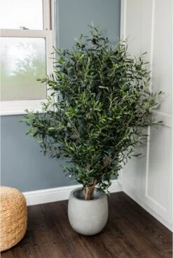 Artificial Olive Bush -Artificial Plant Shop the artificial plants shop artificial olive bush p108 2491 zoom
