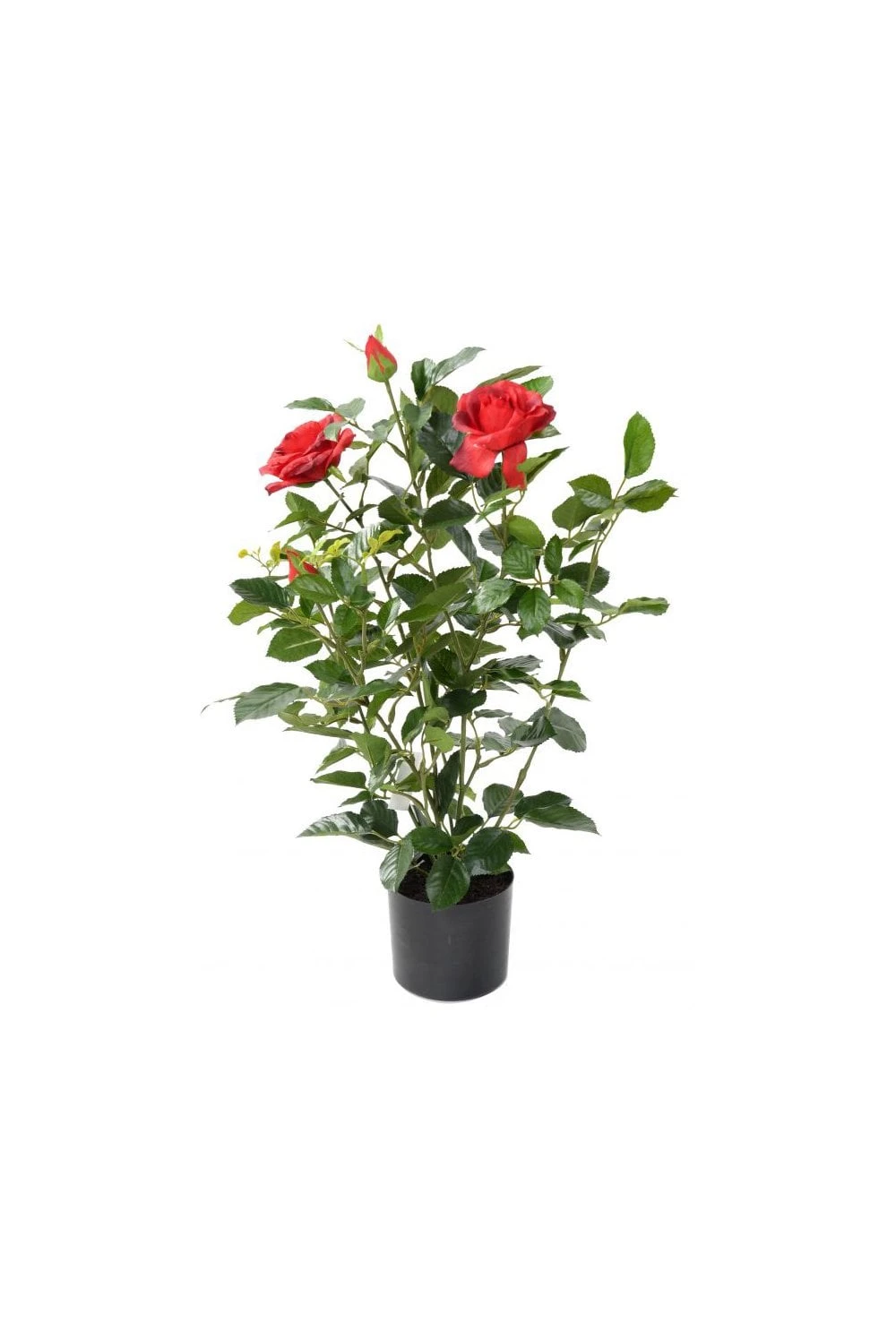 Artificial Rose Bush Red 3 Artificial Rose Bush Red