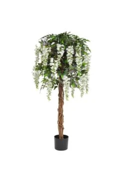 Artificial White Wisteria Tree 150cm