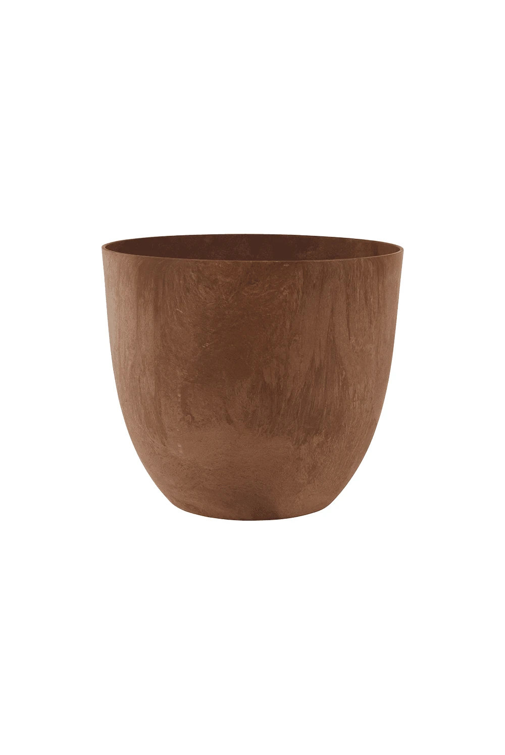 Artstone Bola Pot - Oak 4 Artstone Bola Pot - Oak - Image 2