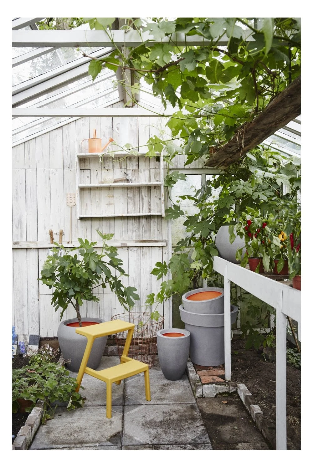 Planter Vase With Rim 4 Planter Vase With Rim - Image 2