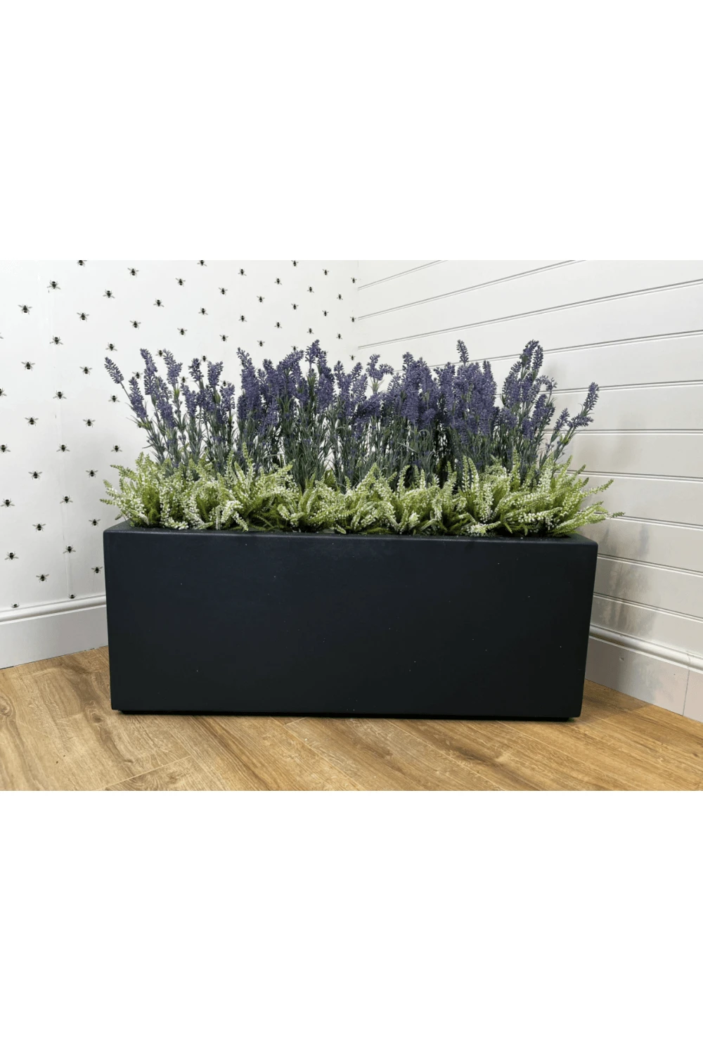 Ready Made Artificial Lavender And Heather Trough Filler 3 Ready Made Artificial Lavender And Heather Trough Filler