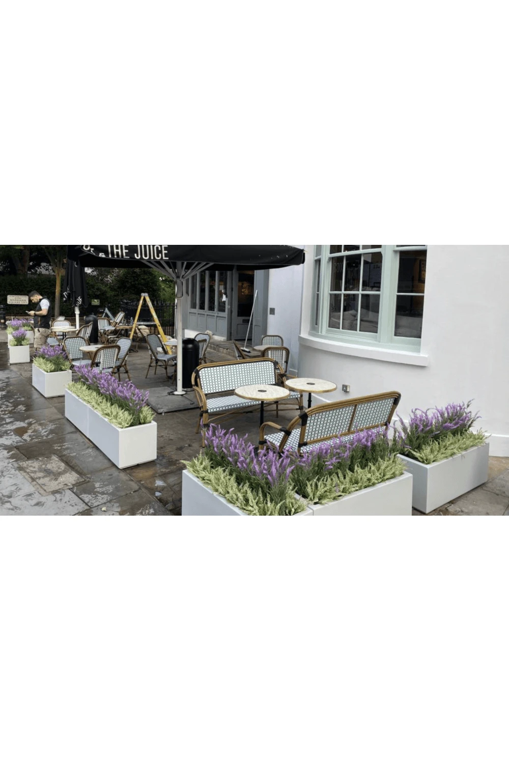 Ready Made Artificial Lavender And Heather Trough Filler 4 Ready Made Artificial Lavender And Heather Trough Filler - Image 2