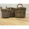 Round Wicker Planters -Artificial Plant Shop the artificial plants shop round wicker planters p815 1840 zoom